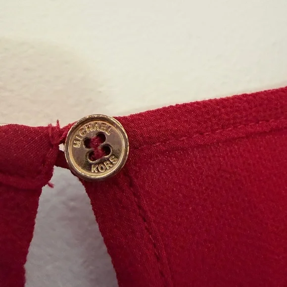 🌟Michael Kors Red Blouse - Picture 6 of 7